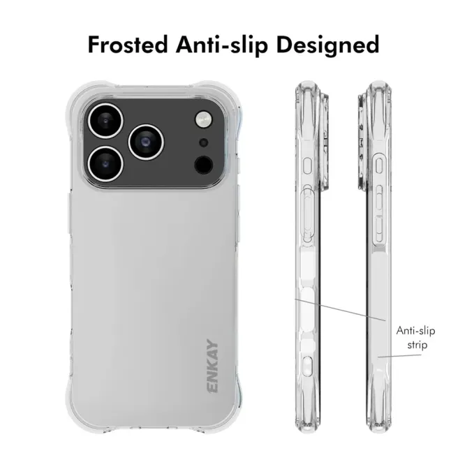 Protection Coque iPhone 17 Pro ENKAY Transparent