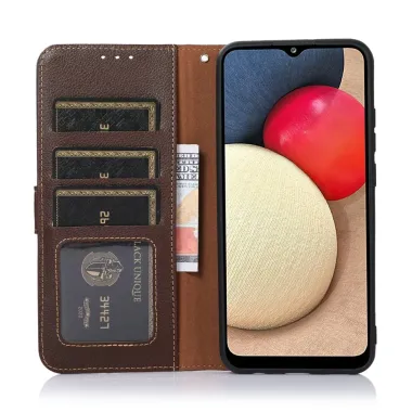 Housse iPhone 17 Pro KHAZNEH coutures apparentes Marron - photo 8