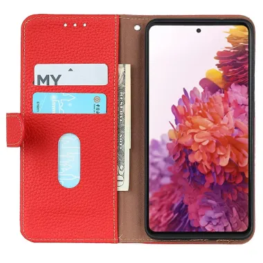 Housse iPhone 17 Pro Cuir Grainé KHAZNEH Rouge - photo 8