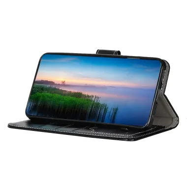 Housse iPhone 17 Pro effet cuir luxueux coutures