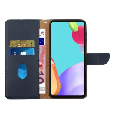 Housse iPhone 17 Pro Smooth Touch Cuir Bleu marine - photo 6