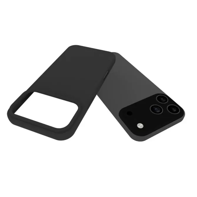 Coque Noire Mat iPhone 17 Pro avec Verre Trempé
