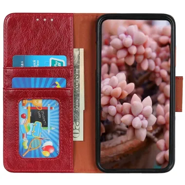 Housse iPhone 17 Pro Style Cuir Vieilli Rouge foncé - photo 13