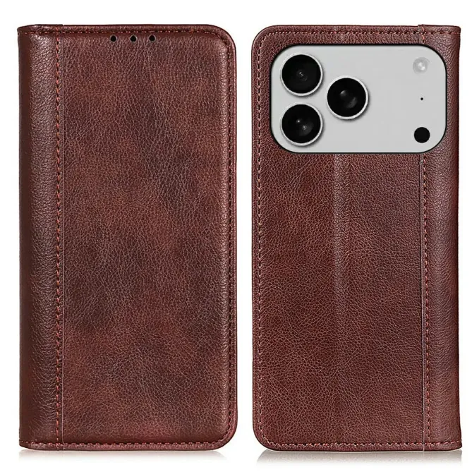 Flip Cover iPhone 17 Pro Simili Cuir | Sylvestre