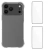 Pack iPhone 17 Pro | Coque Coins Renforcés Transparente avec 2 Verre T