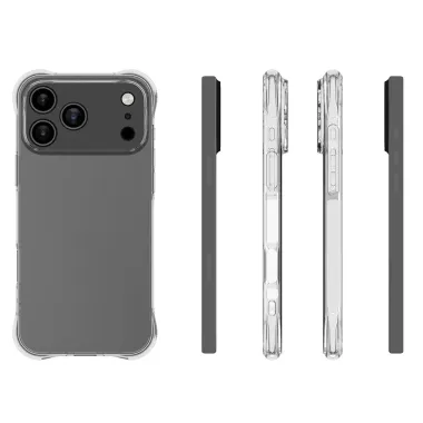 Pack iPhone 17 Pro | Coque Coins Renforcés Transparente avec 2 Verre T