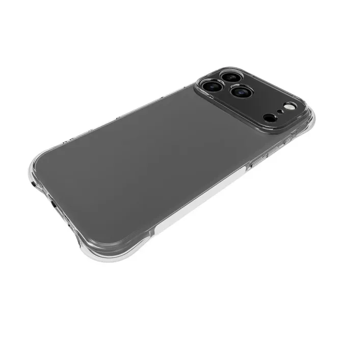 Pack iPhone 17 Pro | Coque Coins Renforcés Transparente avec Verre Tre