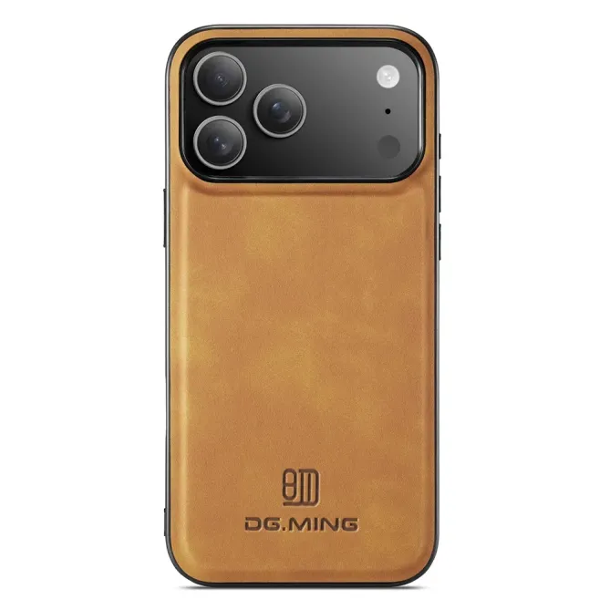 Coque iPhone 17 Pro DG.MING imitation cuir