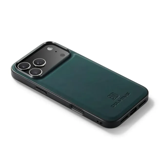 Coque iPhone 17 Pro DG.MING imitation cuir