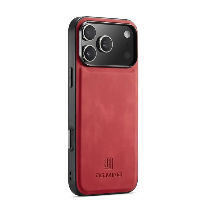 Coque iPhone 17 Pro DG.MING imitation cuir