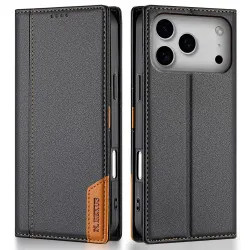 Housse iPhone 17 Pro N.BEKUS avec Rabat Flip