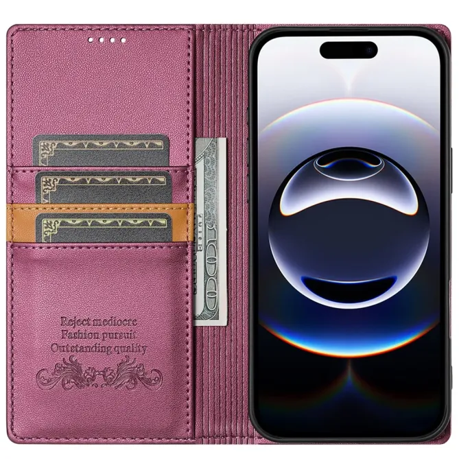 Housse iPhone 17 Pro N.BEKUS avec Rabat Flip