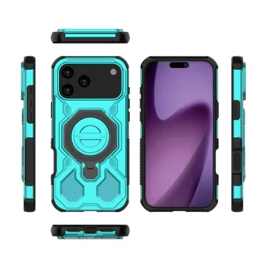 Coque iPhone 17 Pro Antichoc | CITADELLE Cyan - photo 5
