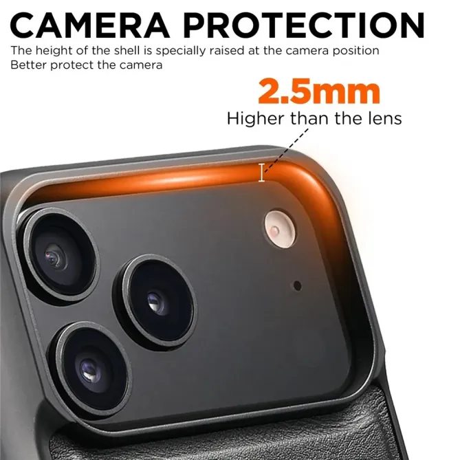 Coque iPhone 17 Pro Effet Cuir | SIGIL