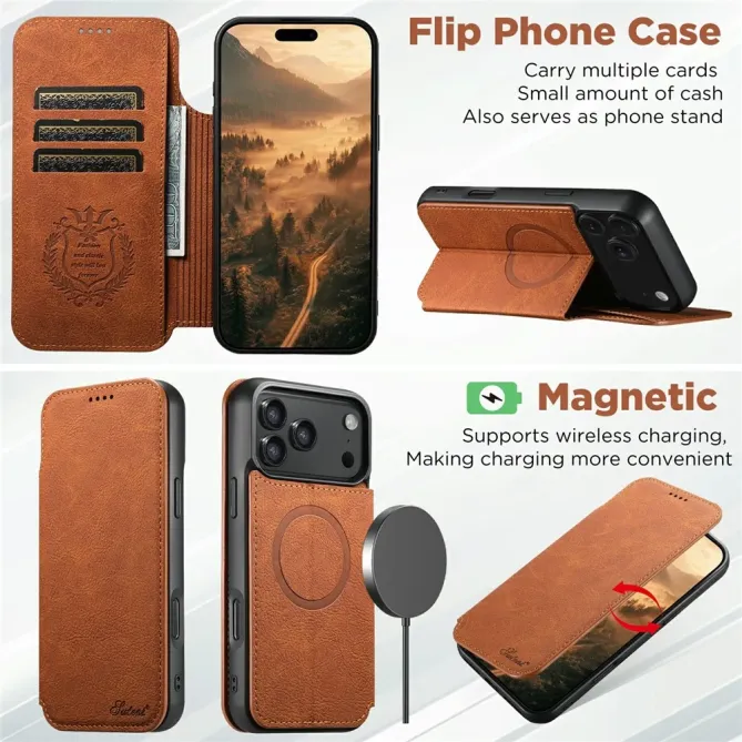 Housse iPhone 17 Pro Folio MagSafe