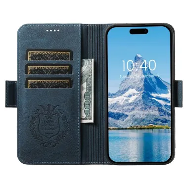 Housse iPhone 17 Pro Portefeuille MagSafe Bleu marine - photo 21