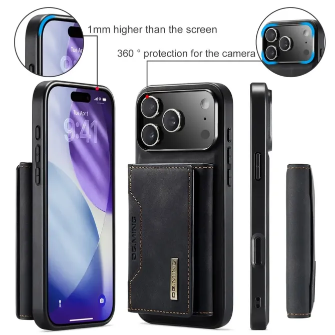 Coque iPhone 17 Pro Porte-cartes Détachable M2 Series