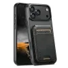 Coque iPhone 17 Pro Porte-Cartes Effet Cuir Ciré | H02