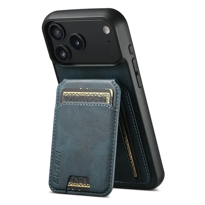 Coque iPhone 17 Pro Porte-Cartes Effet Cuir Ciré | H02