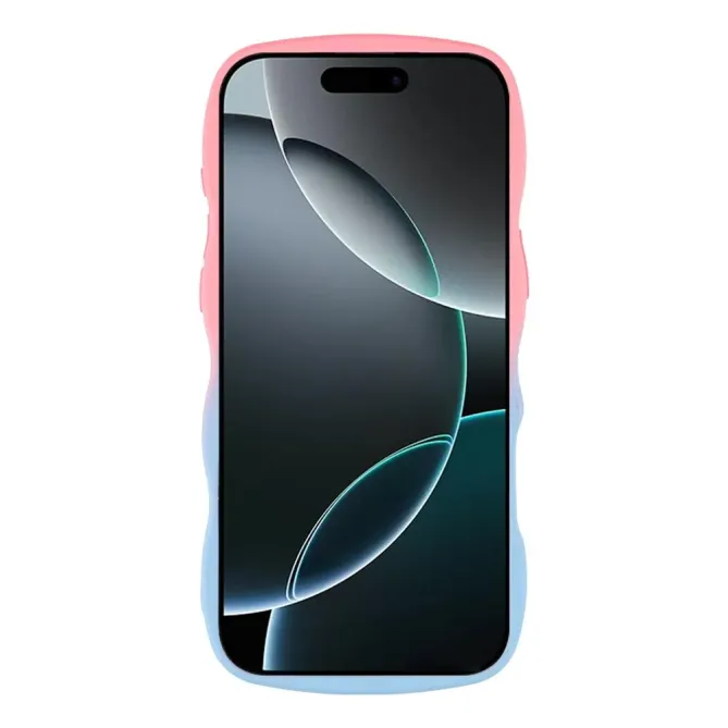 Coque iPhone 17 Pro Dégradé Bords Ondulés