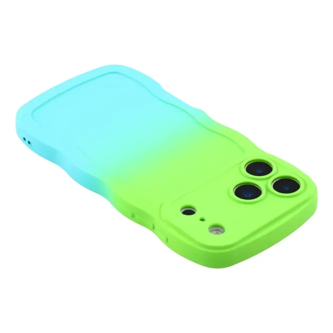 Coque iPhone 17 Pro Dégradé Bords Ondulés
