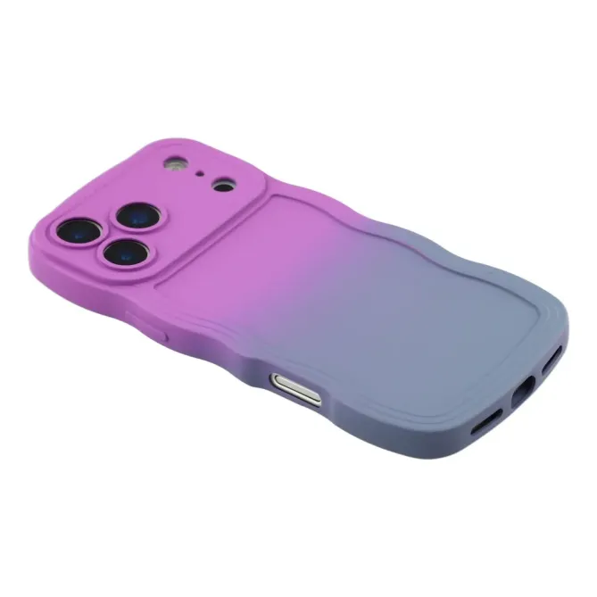 Coque iPhone 17 Pro Dégradé Bords Ondulés