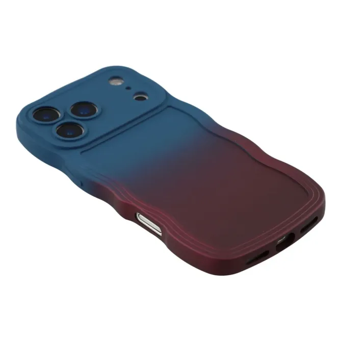 Coque iPhone 17 Pro Dégradé Bords Ondulés