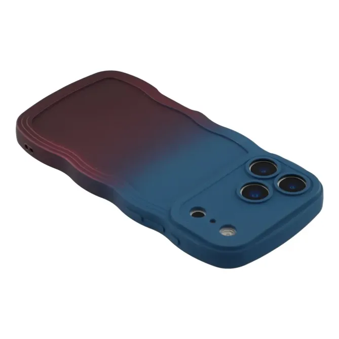 Coque iPhone 17 Pro Dégradé Bords Ondulés