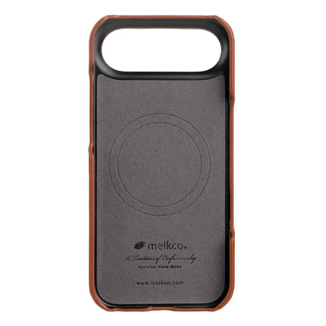 Coque iPhone Air en Cuir Véritable MagSafe