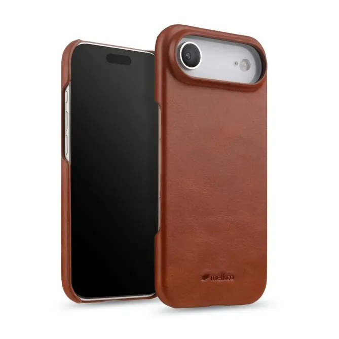 Coque iPhone Air en Cuir Véritable MagSafe