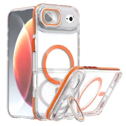 Coque iPhone Air Transparente avec Béquille d'Objectif