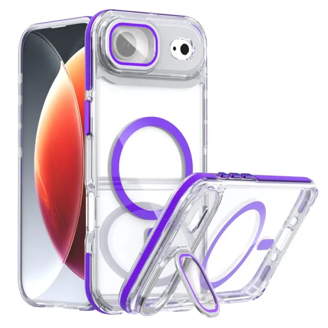 Coque iPhone Air Transparente avec Béquille d'Objectif
