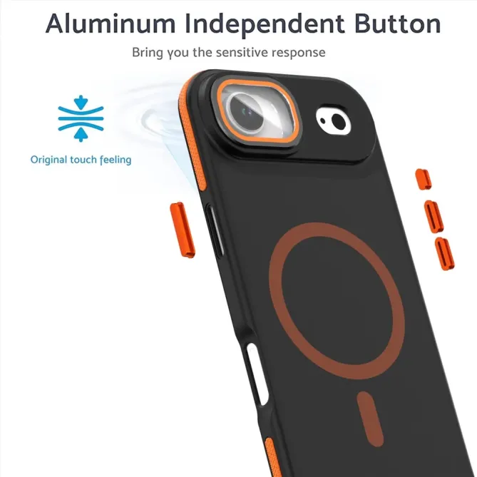 Coque iPhone Air avec Support d'Objectif Magnétique