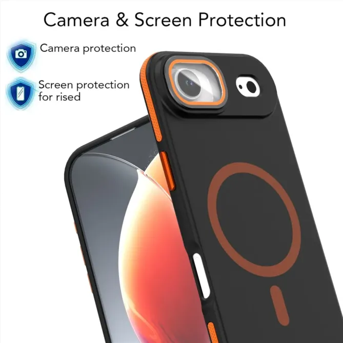Coque iPhone Air avec Support d'Objectif Magnétique