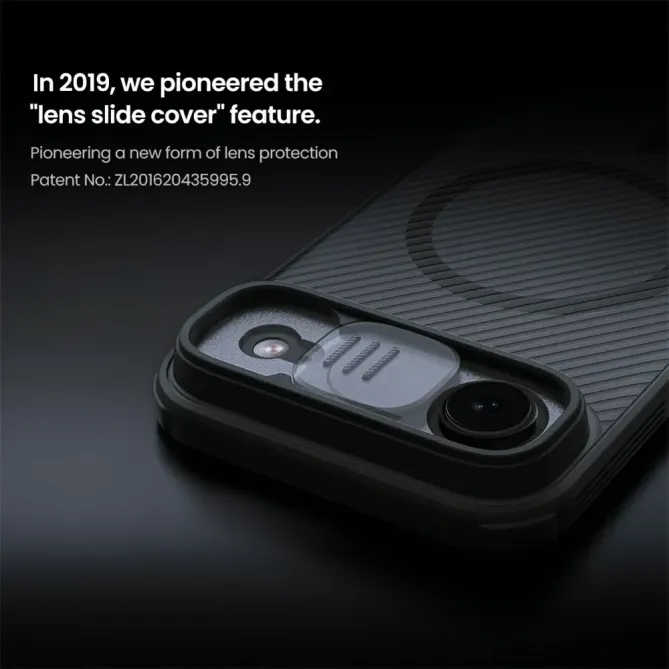 Coque iPhone Air MagSafe avec Cache Caméra Nillkin