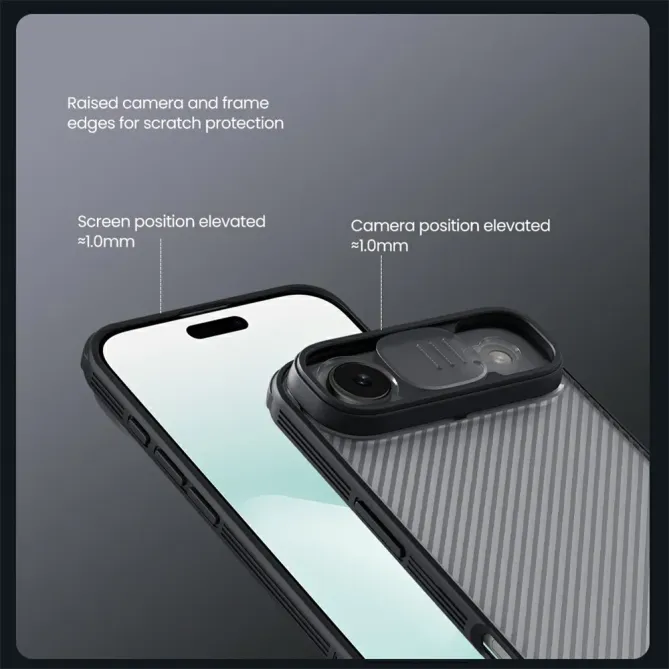 Coque iPhone Air avec Cache Caméra Nillkin