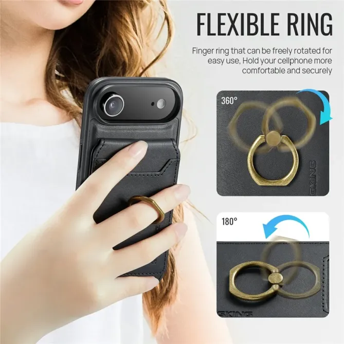 Coque iPhone Air avec Porte-Cartes et Anneau | K1