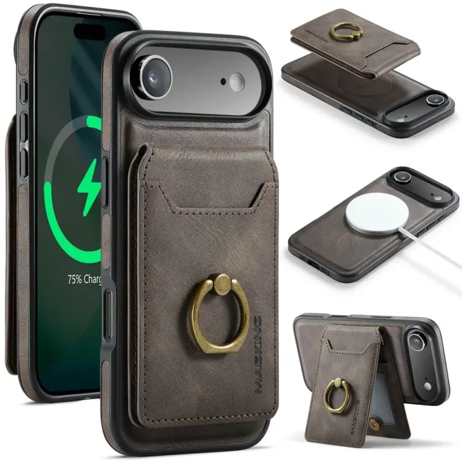 Coque iPhone Air avec Porte-Cartes et Anneau | K1