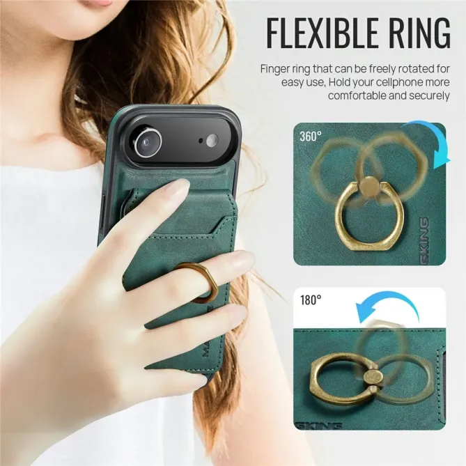 Coque iPhone Air avec Porte-Cartes et Anneau | K1