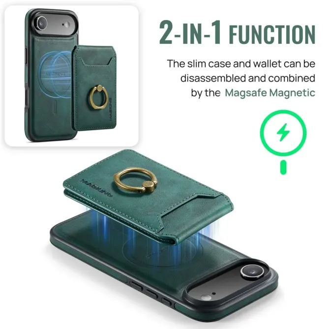 Coque iPhone Air avec Porte-Cartes et Anneau | K1