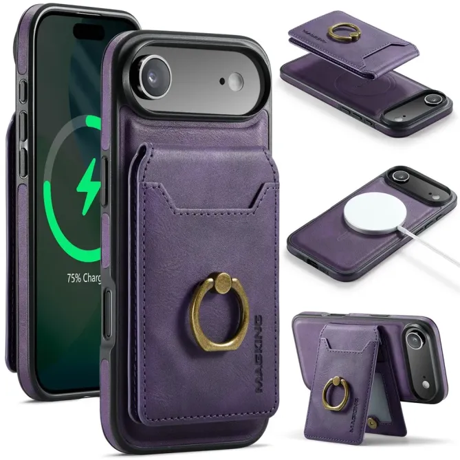 Coque iPhone Air avec Porte-Cartes et Anneau | K1