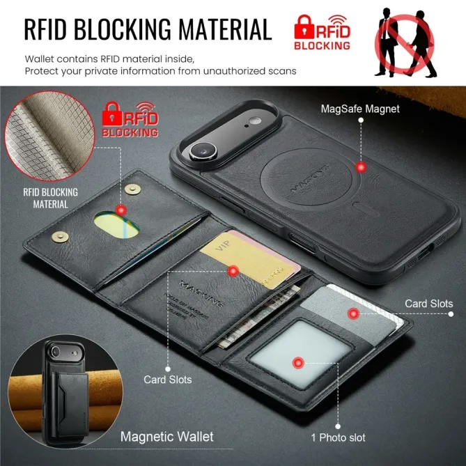 Coque iPhone Air avec Portefeuille Magnétique | K2