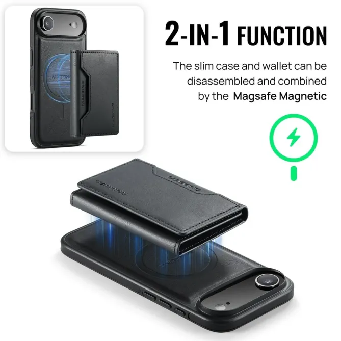 Coque iPhone Air avec Portefeuille Magnétique | K2