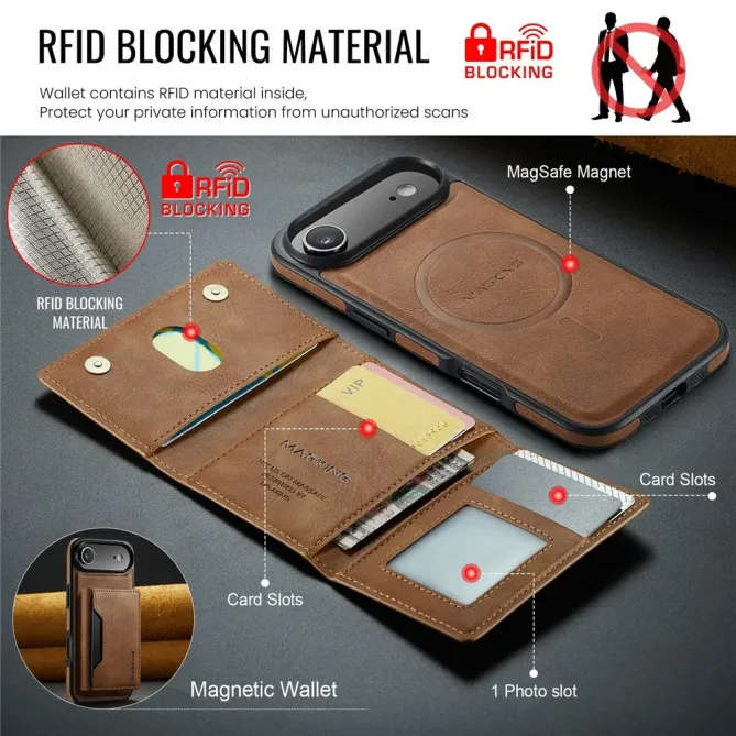 Coque iPhone Air avec Portefeuille Magnétique | K2