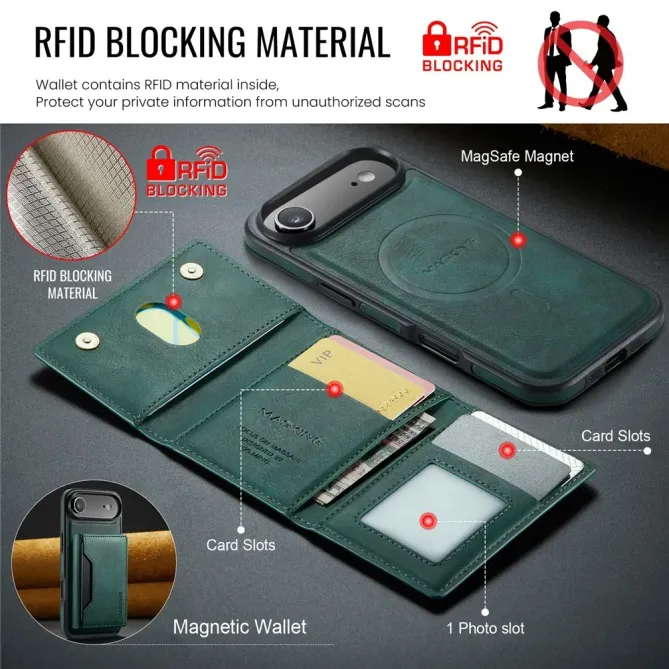 Coque iPhone Air avec Portefeuille Magnétique | K2