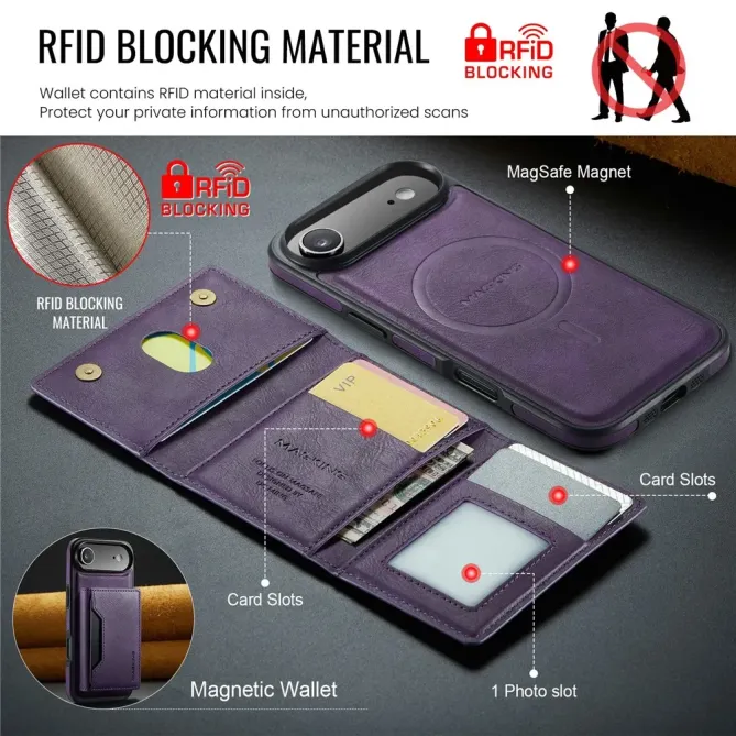 Coque iPhone Air avec Portefeuille Magnétique | K2