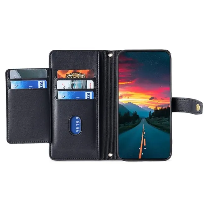 Housse Google Pixel 10 Pro XL Portefeuille avec Lanière