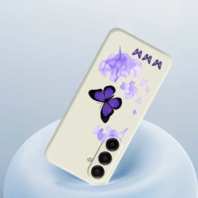 Coque Samsung Galaxy A17 5G Papillon Aquarelle