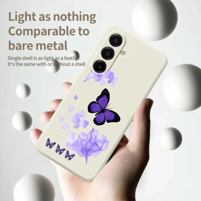 Coque Samsung Galaxy A17 5G Papillon Aquarelle