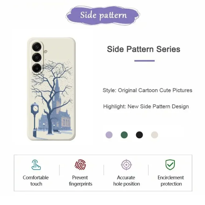 Coque Samsung Galaxy A17 5G Paysage Hivernal